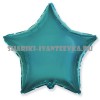 Фольгированный шарик без рисунка Звезда TIFFANY 18"/45см.