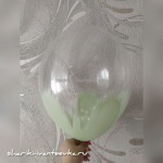 Гелиевый шар 12 дюймов Браш салатовый